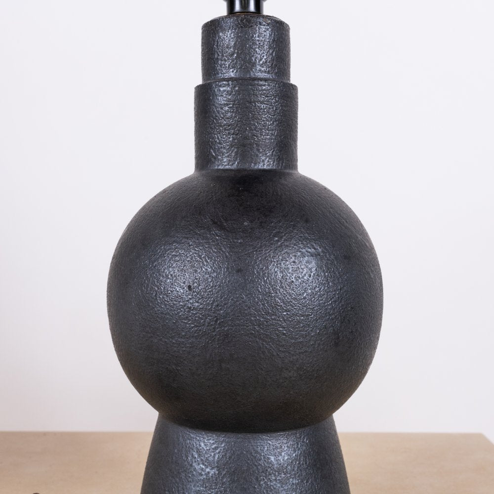 Lampe 'Bilboquet' en grès