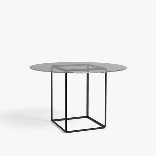 Table de salon 'Cuboid' avec surface en verre