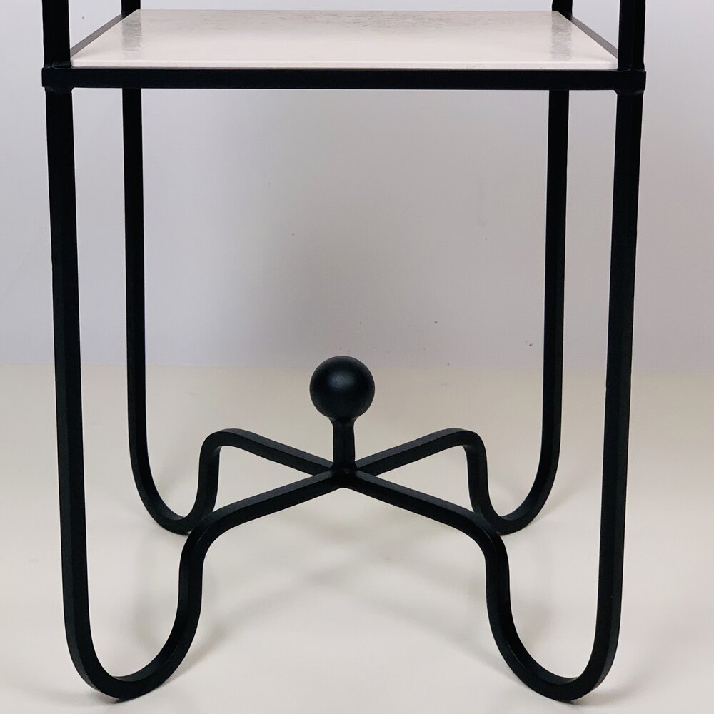 Table d'appoint 'Entretoise' à 2 niveaux