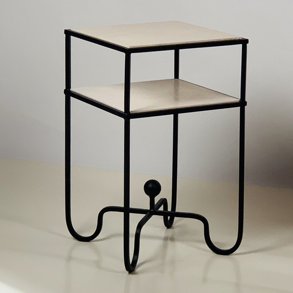 Table d'appoint 'Entretoise' à 2 niveaux