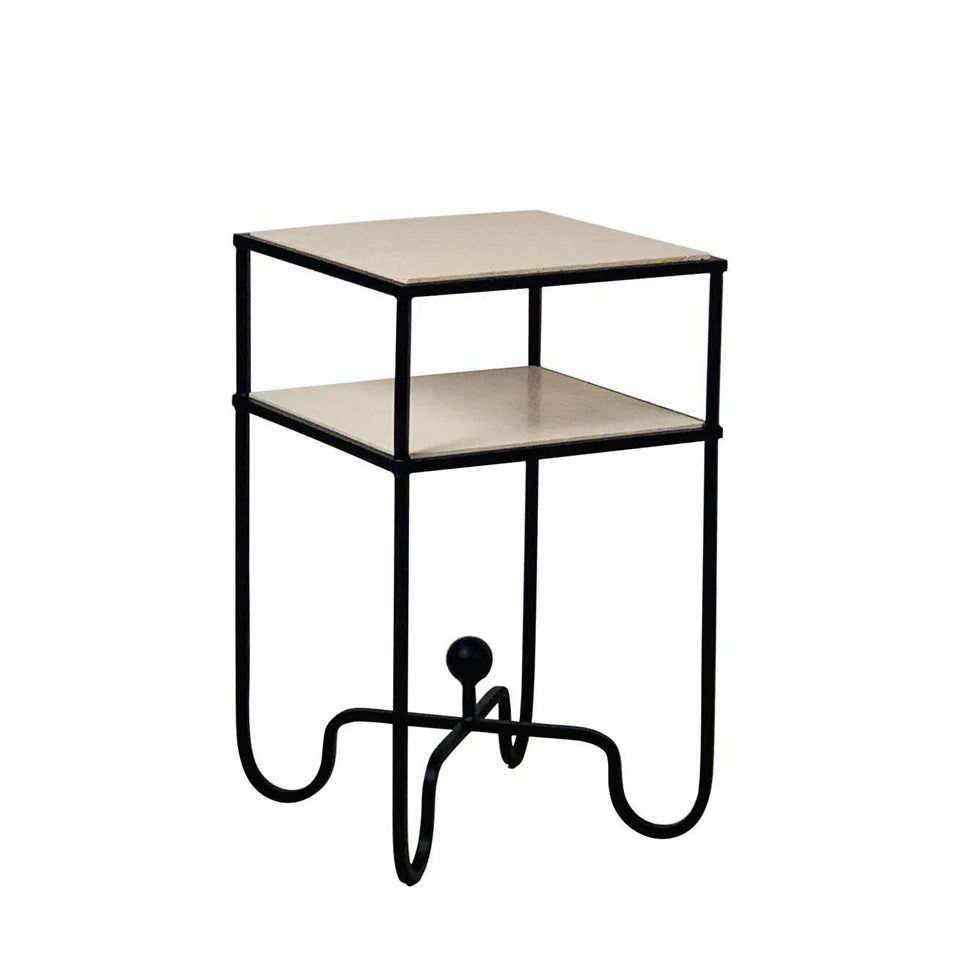 Table d'appoint 'Entretoise' à 2 niveaux