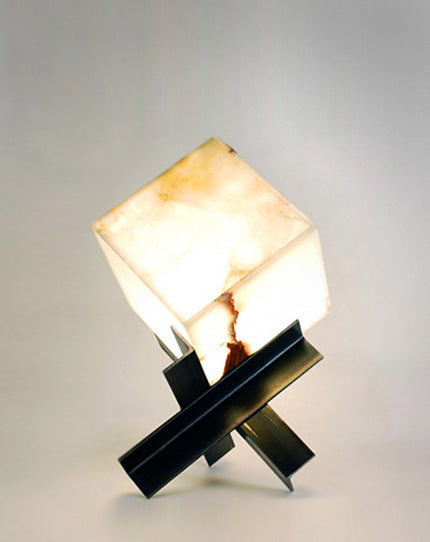Lampe Sculptural Onyx 'Cubix'