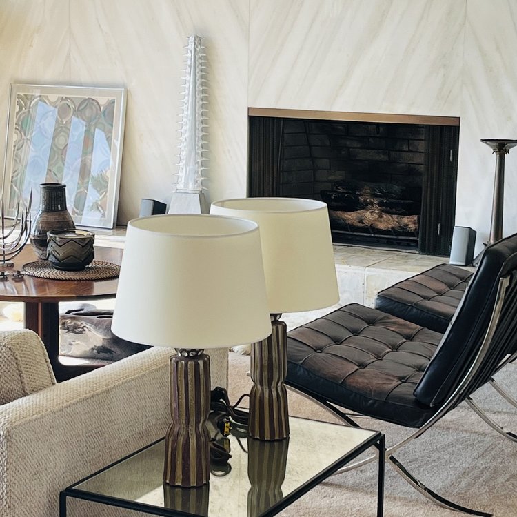 Paire de lampe 'Sillion'