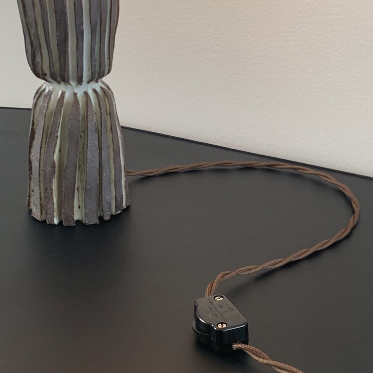 Lampe 'Sillion' en grès
