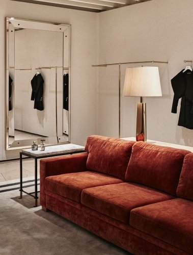 Paire de tables d'appoint 'Diagramme' avec plateau en Travertin