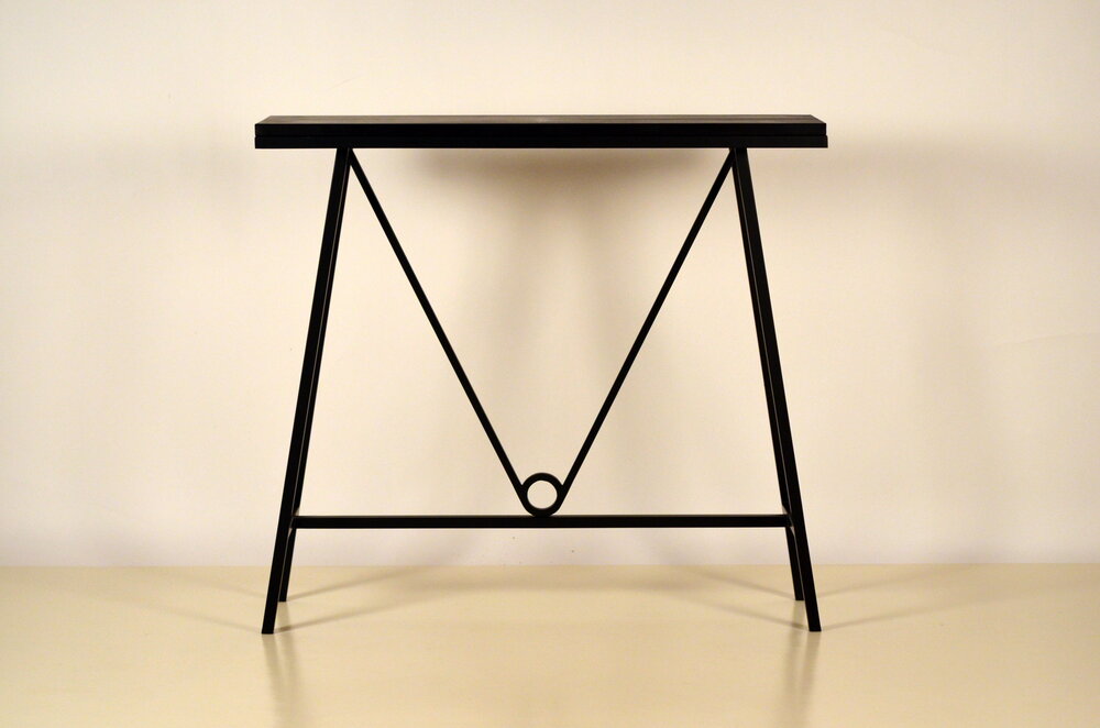 Console 'Trapèze' noire