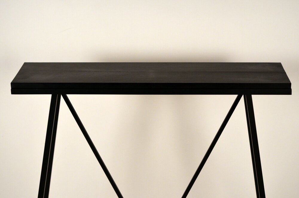 Console 'Trapèze' noire