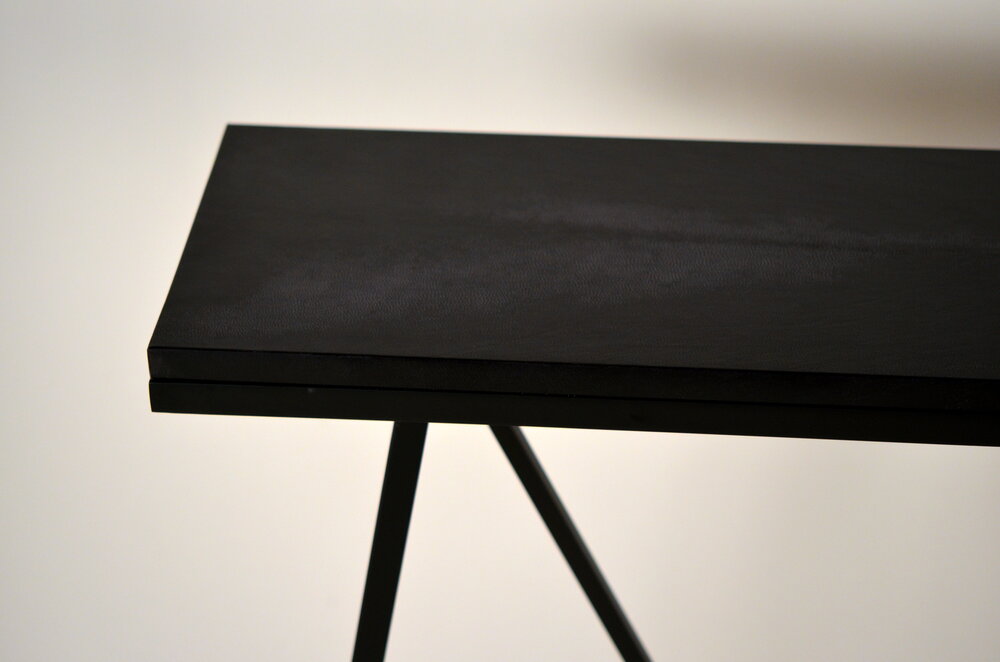 Console 'Trapèze' noire