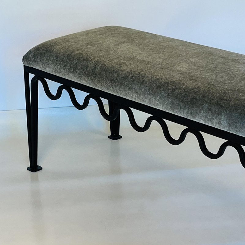 Banc 'Méandre' velour