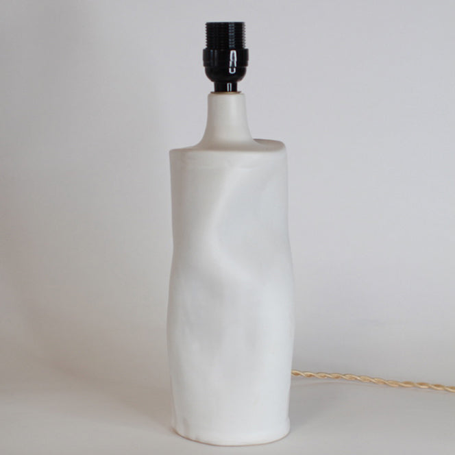 Lampe de table 'Difforme' blanche