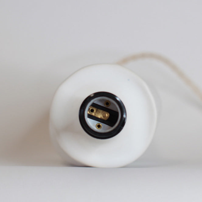 Lampe de table 'Difforme' blanche