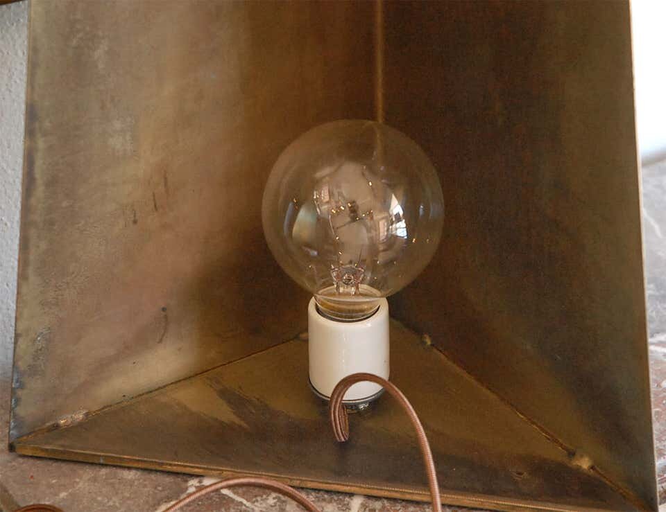 Paire de Lampes 'Pyramide'