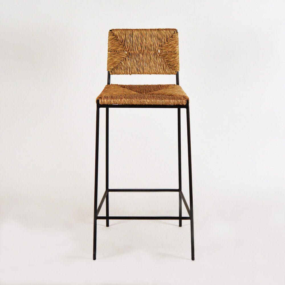 Paire de tabouret de comptoir 'Campagne' noire