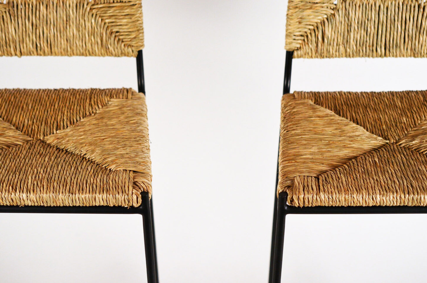 Paire de tabouret de comptoir 'Campagne' noire