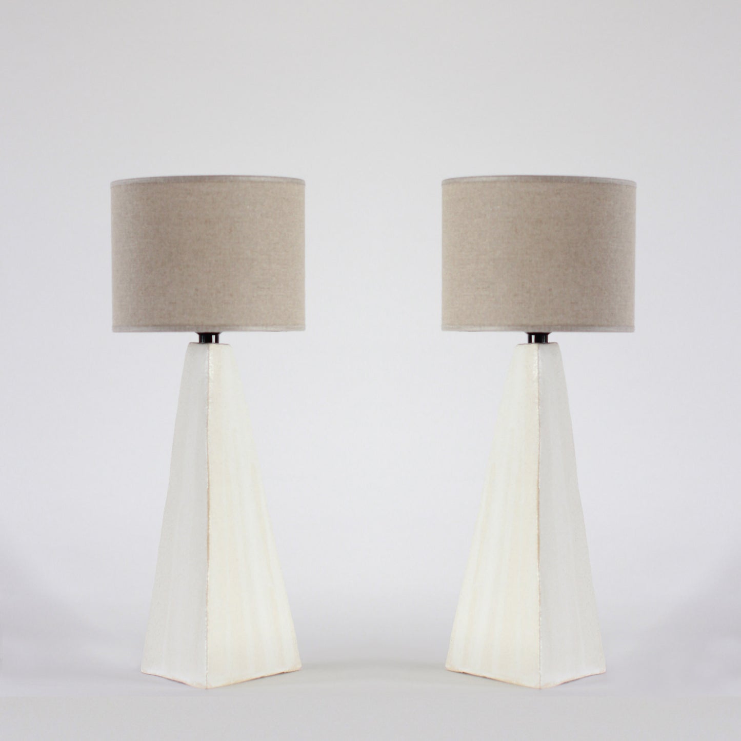 Paire de Lampes 'Totem' en céramique