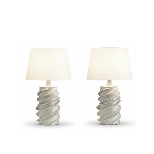 Paire de lampe de table 'Sillage'