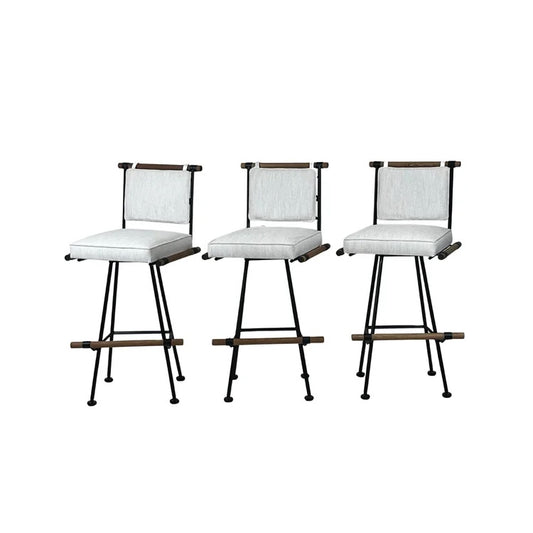 Ensemble de 3 tabourets de bar pivotants 'Los Feliz'