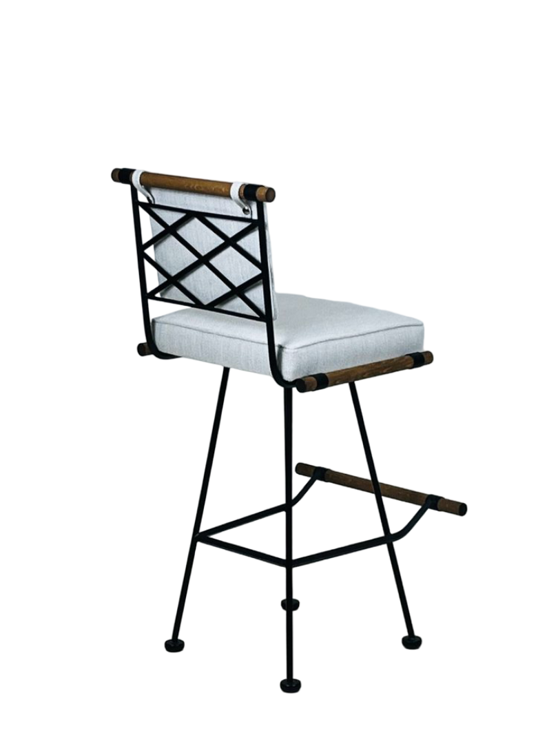 Paire de tabourets de bar pivotants 'Los Feliz'