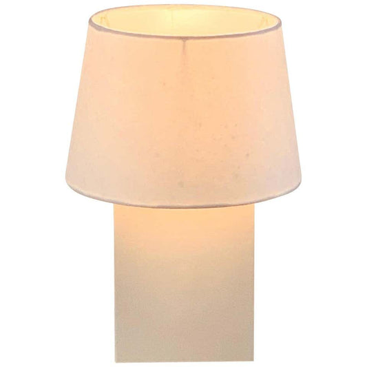 Lampe de table 'Bloc' en Parchemin