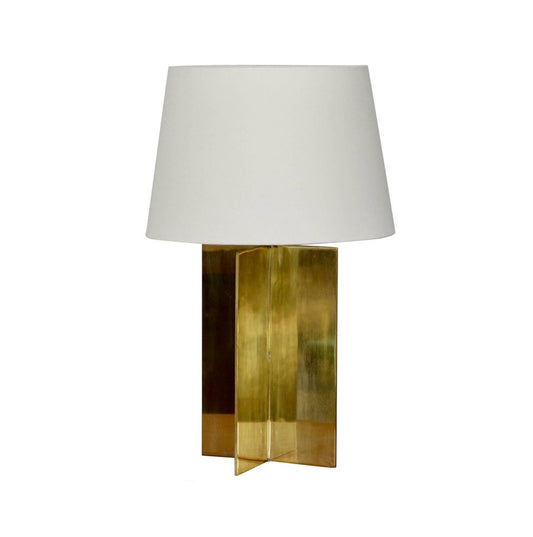 Lampe 'Croisillion' en Laiton massif